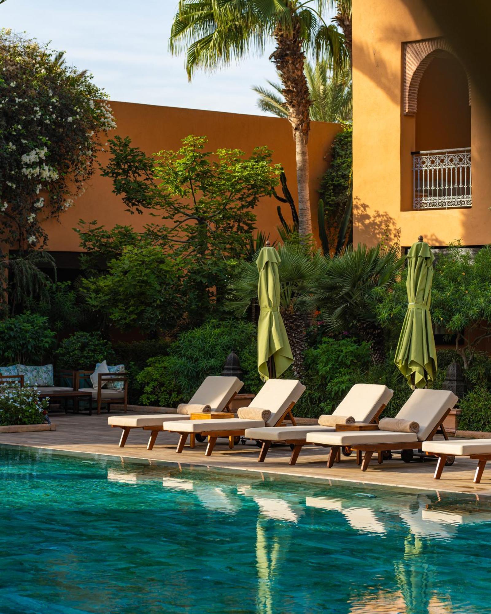 Tikida Golf Palace Агадир Экстерьер фото The swimming pool at the Four Seasons Hotel, Marrakech