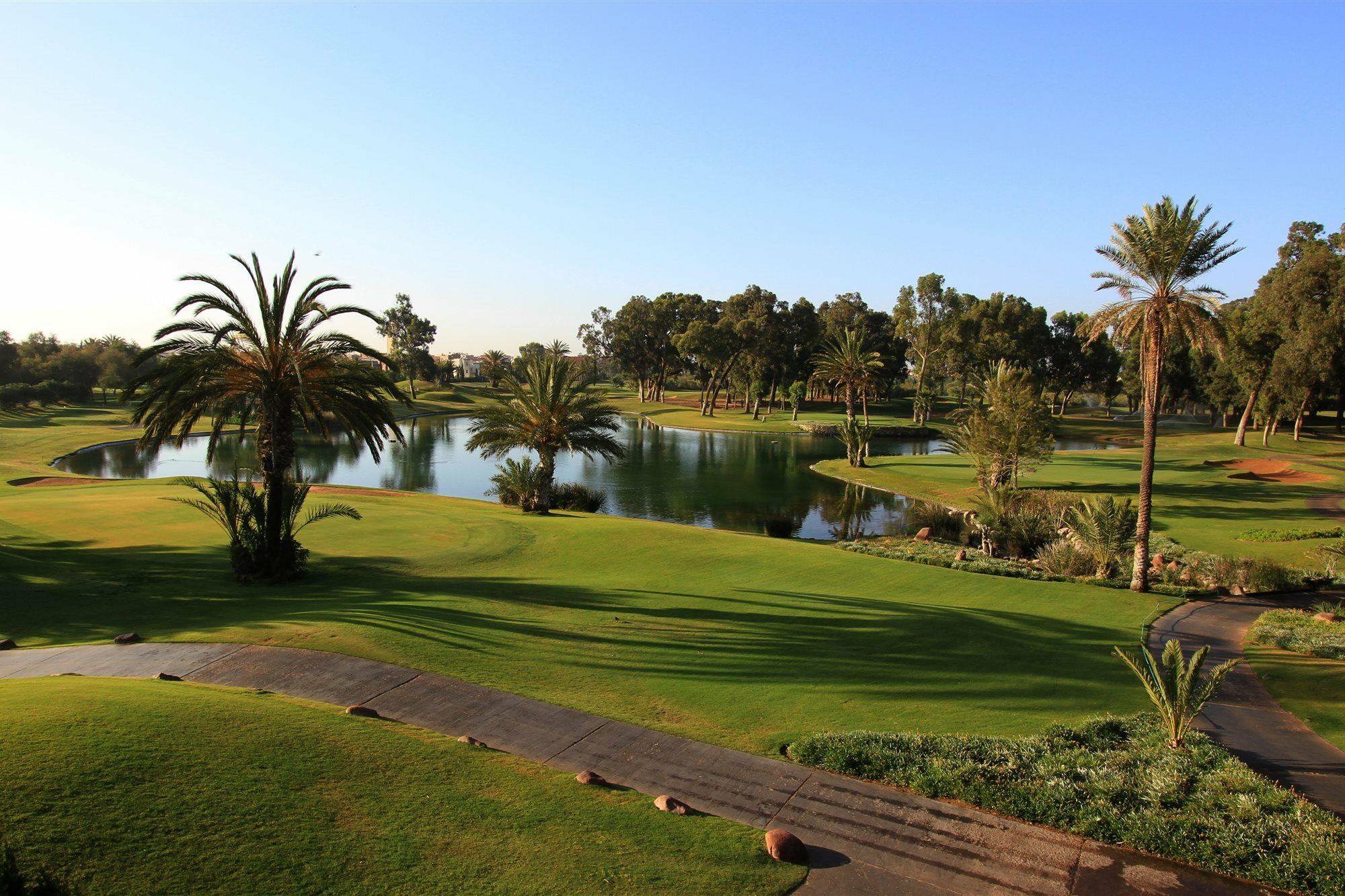 Tikida Golf Palace Агадир Экстерьер фото Golf course at the Royal Palm Golf and Country Club