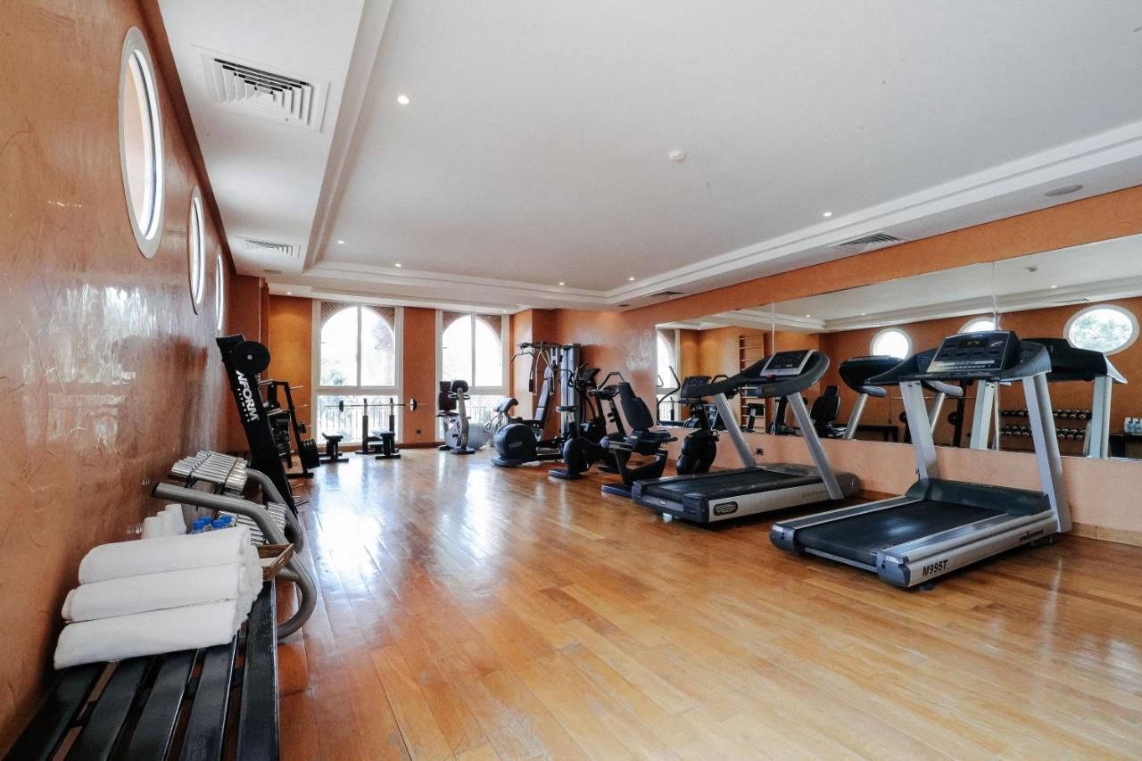 Tikida Golf Palace Агадир Экстерьер фото The gym at the hotel